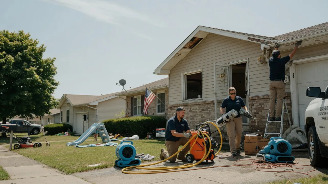 Water Damage Restoration in New Berlinville, PA near me